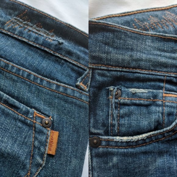 Vintage James Jeans Steel Blue Bootcut Jeans 32 - Picture 6 of 13